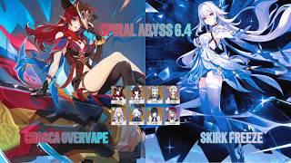 C0R1 Chasca Overvape &amp; C0 Skirk Freeze | Genshin Impact