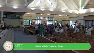 12th Sunday in Ordinary Time, June 21, 2026  "Be afraid of the one who can destroy"