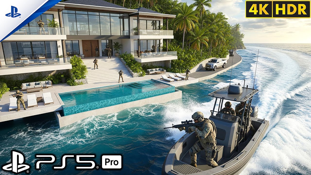 (PS5) Clean Mansion Stealth Mission | Ultra Realistic Gameplay ...