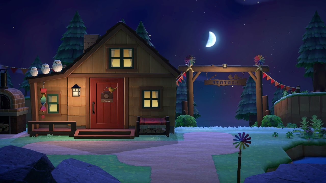 Animal Crossing: New Horizons - Harv's Island Night 30mins Relaxing Music