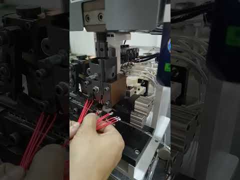 Wire Stripping and Crimping Machine for VH Terminals | Factory Automation Tool