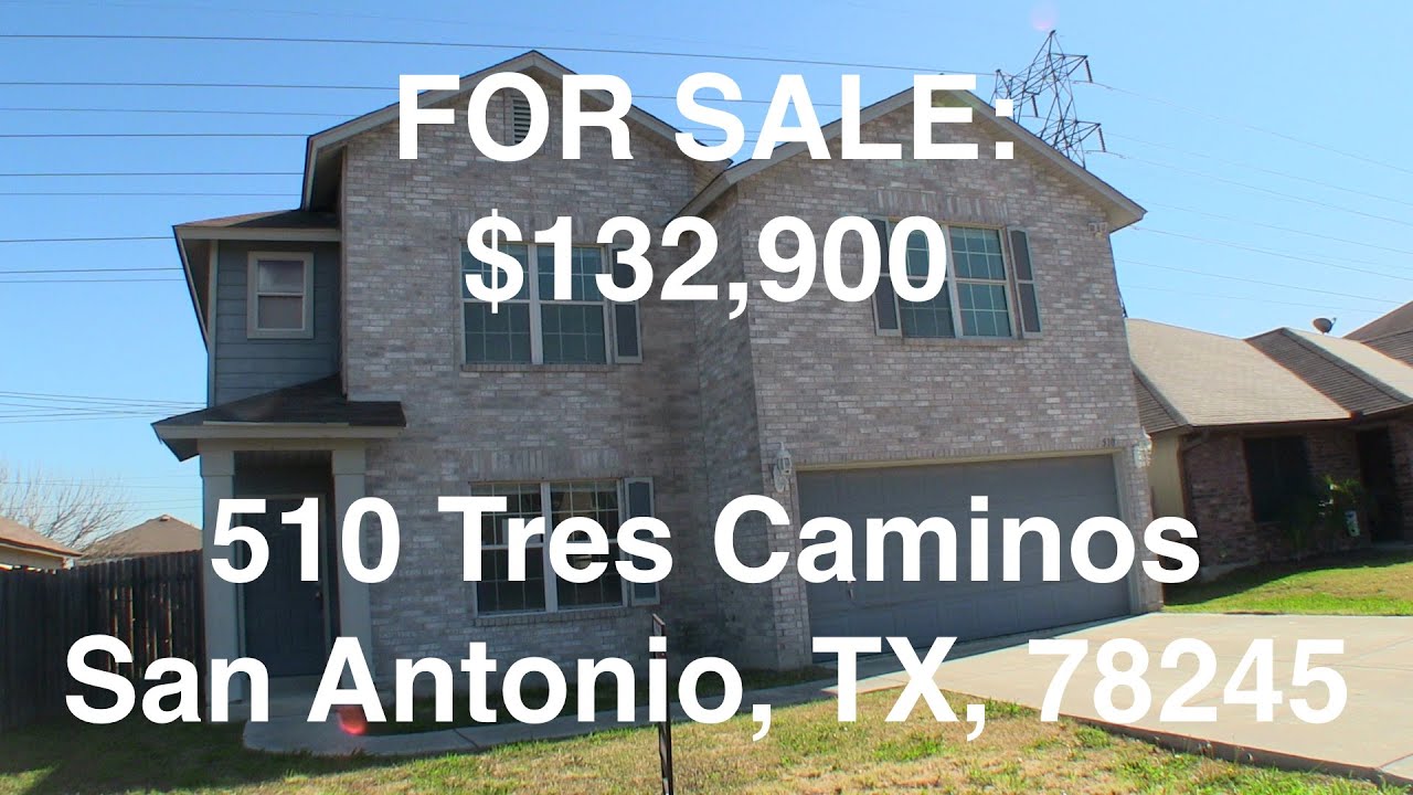 San Antonio HUD Homes HUD King tours 510 Tres Caminos YouTube