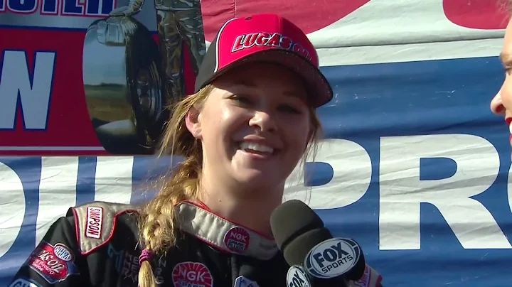 Megan Meyer is the 2019 Top Alcohol Dragster Champ...