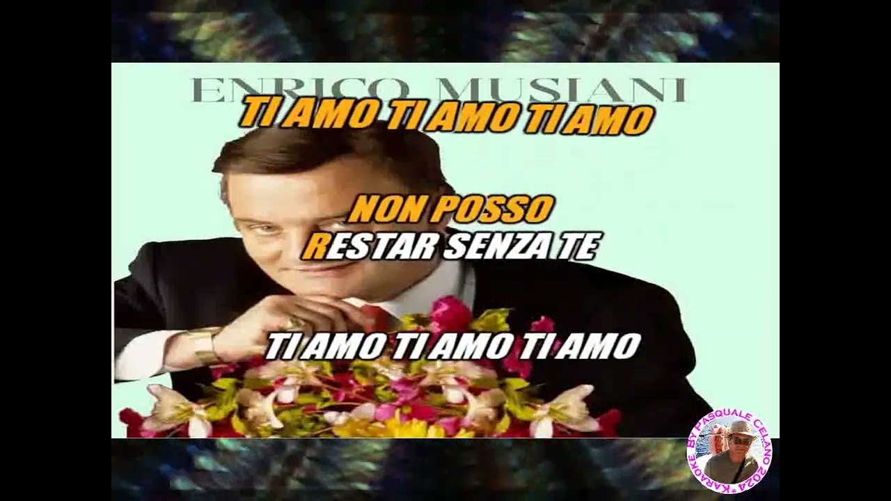 Enrico Musiani   Una rosa per te KARAOKE FAIR USE