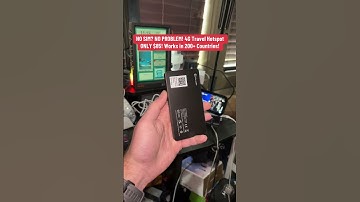 Stay connected ANYWHERE with the GlocalMe U3 4G Hotspot! 📶 **No SIM needed, 10-device WiFi, 12H