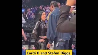 Cardi B and Stefon Diggs #cardib #stefondiggs #shorts #metgala #youtubeshorts #offset