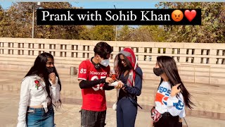 Prank with Sohib Khan😂❤️ #eli_allu #youtube #prank #dosti