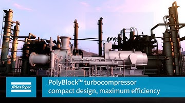 Atlas Copco | PolyBlock™ Turbocompressor | Compact design, Maximum efficiency