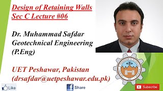 Sec C Lecture 06 Design of Gravity Retaining Walls