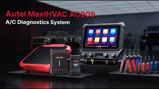 Autel MaxiHVAC AC909 Advanced A/C Diagnostic System