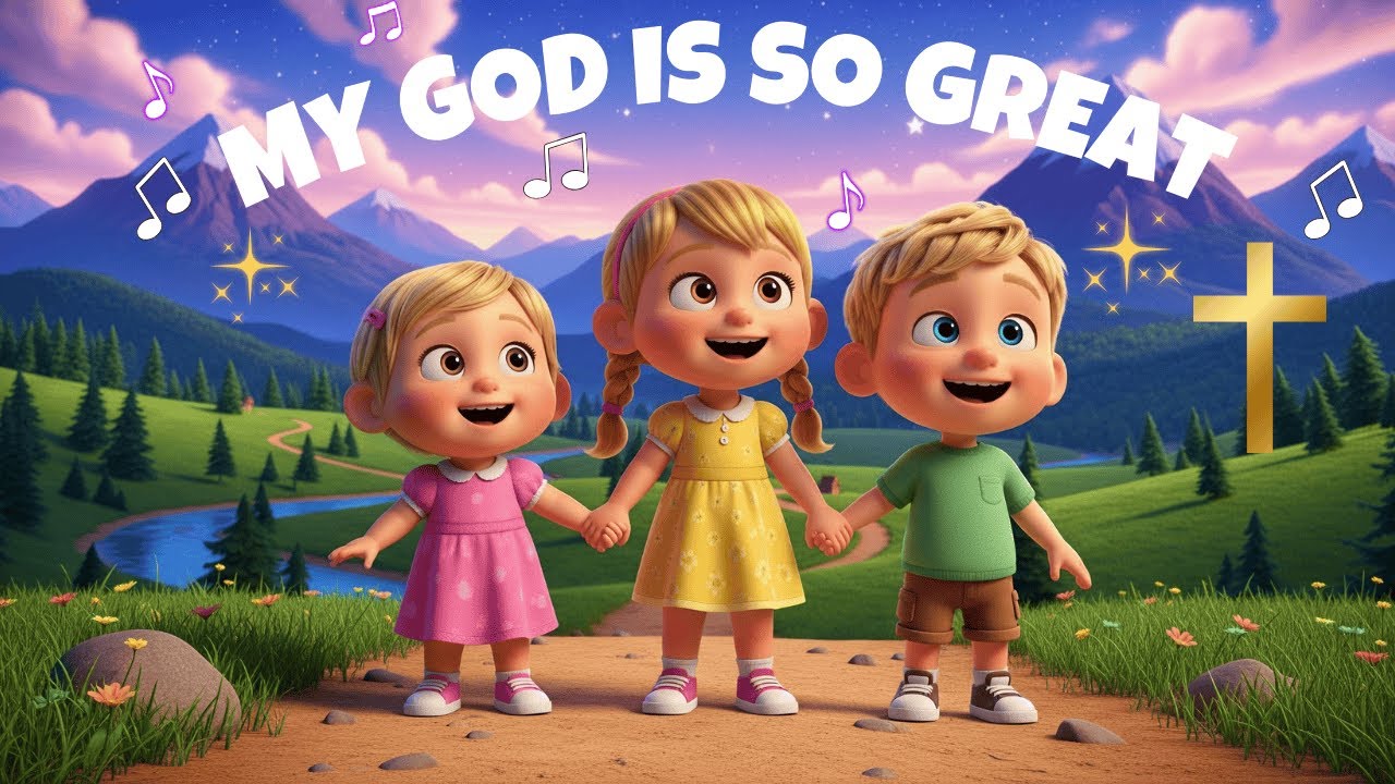 My God is So Great | Christian Songs for Kids Learn with Music Sing ...