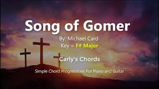 song of gomer - michael card - key: f# maj