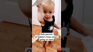 When you need the BABY to be occupied #motherhoodjourney #funnybabyshorts #funnybabyvideos #sahm