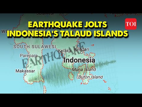 Breaking News: 6.7 magnitude earthquake jolts Indonesia’s Talaud Islands