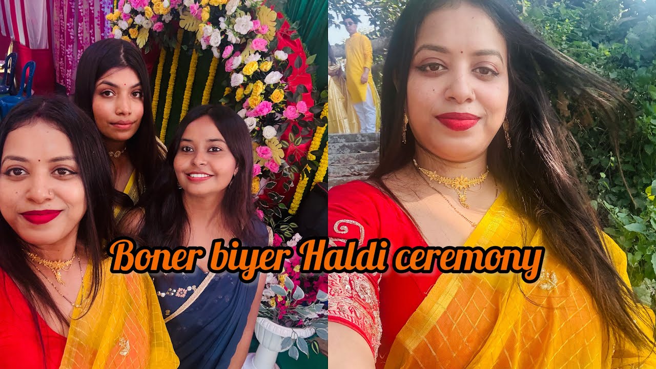  Haldi ceremony || wedding series || part 1 