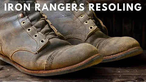 Iron Rangers Boot Rebuild | ASMR Shoe Repair
