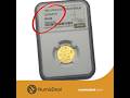 NGC MS 68, beautiful condition for your collection! Gold Ducat 1982 Charles IV, Czechoslovakia