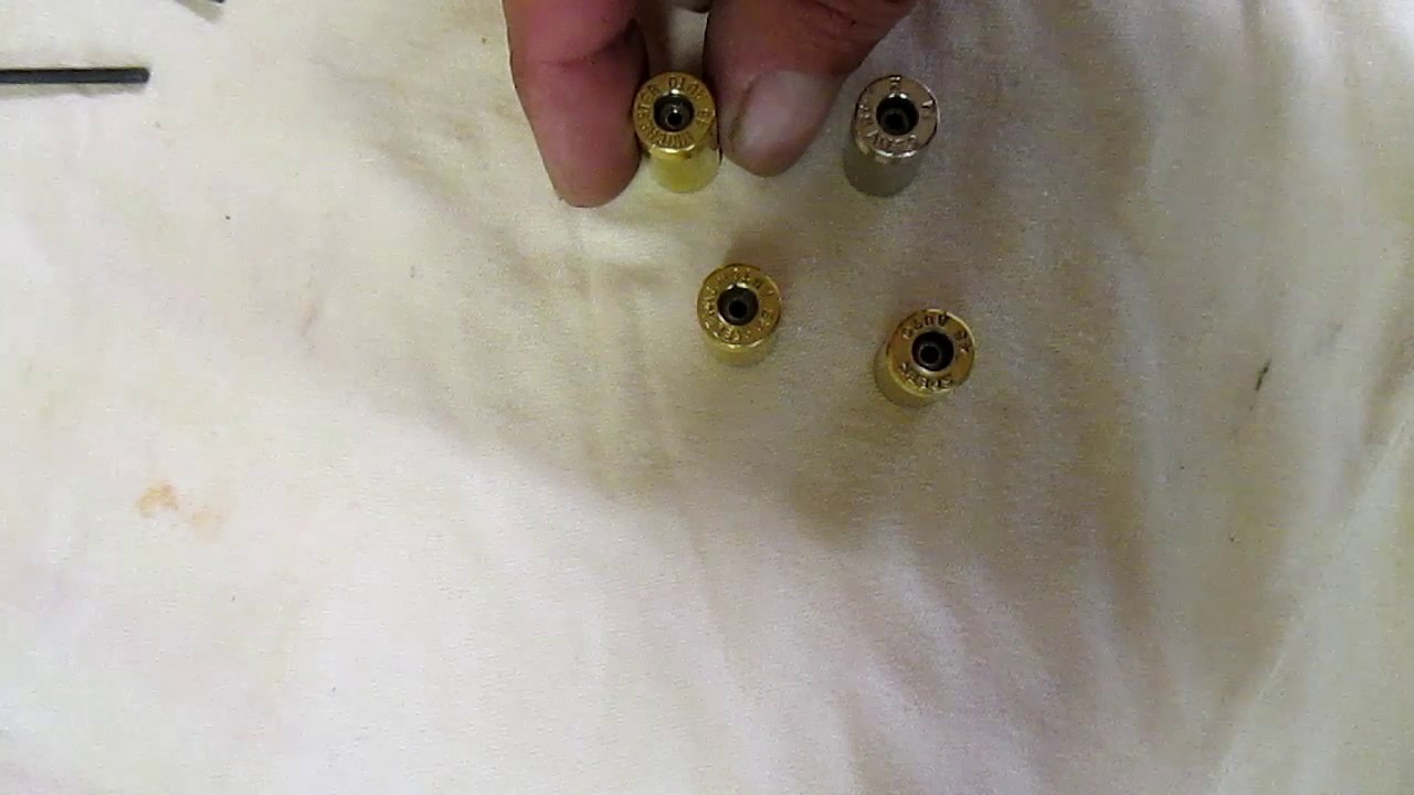 45 ACP Brass With Large Flash Holes YouTube