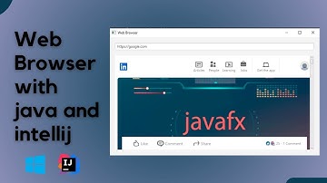 web browser with javafx