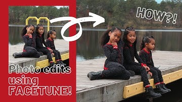 Edit Your photos, LIKE A PRO, using FACETUNE2 | VLOGMAS DAY 12 |PONPONS