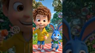 Bubble Race Adventure 🌈🫧 | Milo &amp; Bobo Funny Cartoon Shorts | Kids Animation
