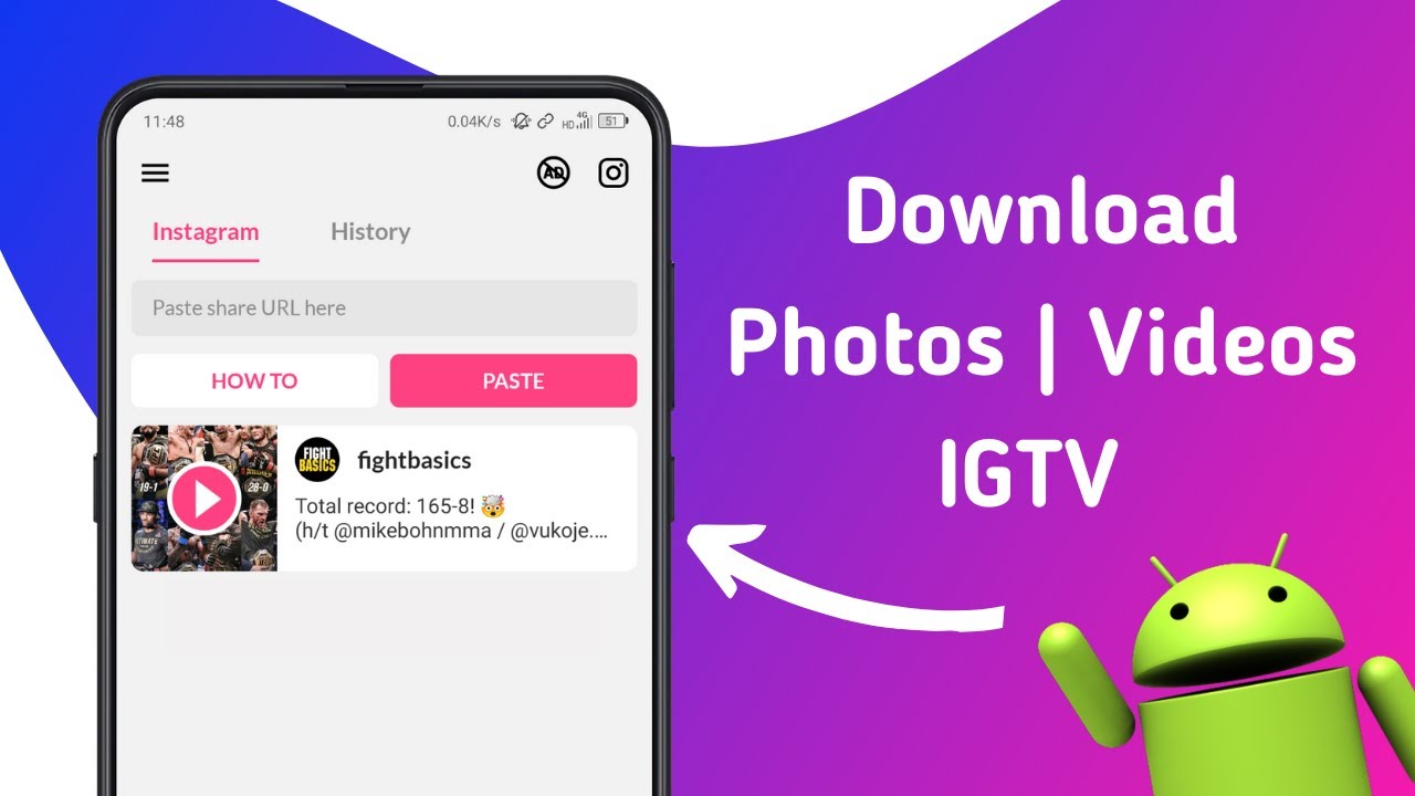 download instagram videos from link