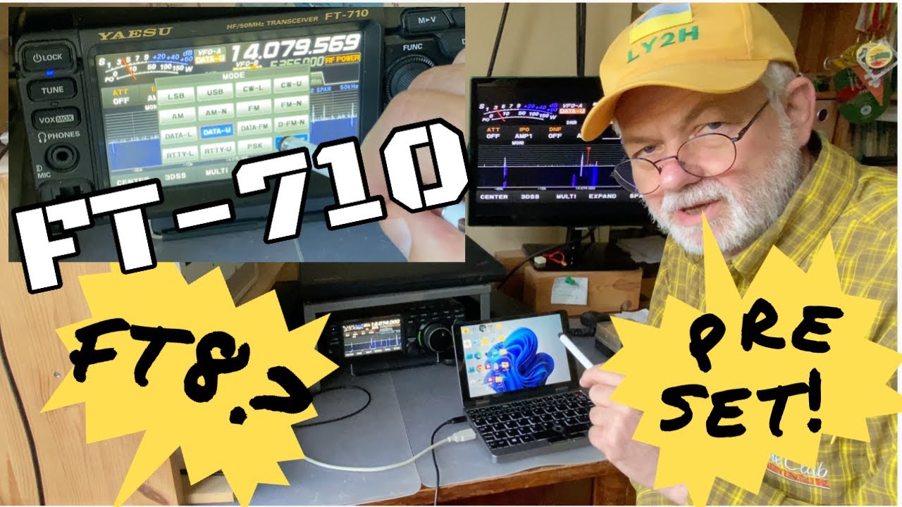 Настройка YAESU FT-710 и ПК на FT8: краткие советы по началу работы!