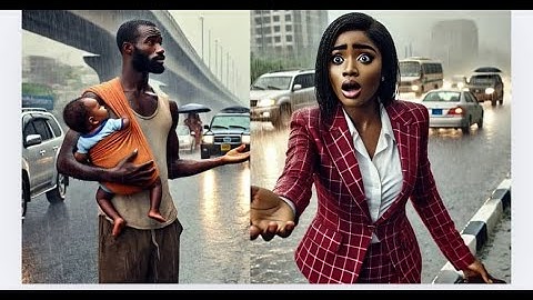 Billionaire Sees A Homeless Man Begging in the Rain with His Baby—Then She Did The Unimaginable
