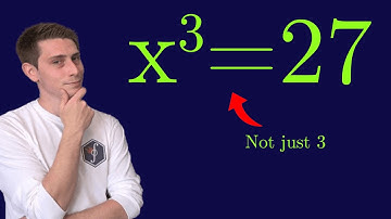 x^3=27