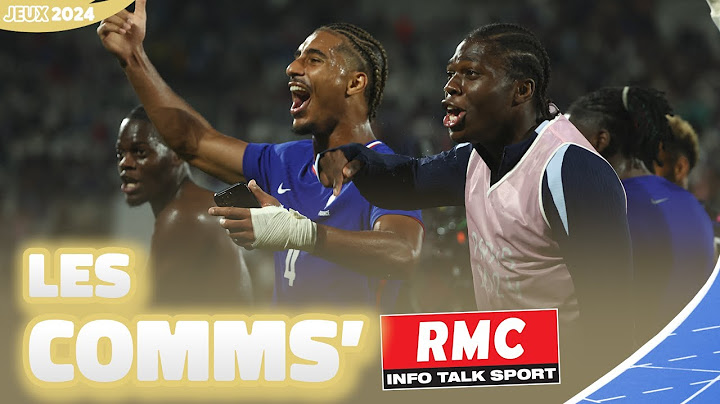 JO 2024 / Football (H) : Les comms RMC, les Bleuets filent en demies après un match tendu