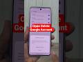 oppo mobile me google account kaise delete kare #oppo #android #techtips