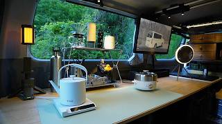Car Camping Trip | New Gadgets, Relaxing Alone in a Luxurious Van | ASMR screenshot 5