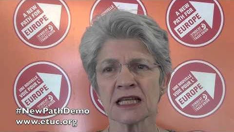 #NewPathDemo - The reasons for the Euro-demonstration - 4 April 2014