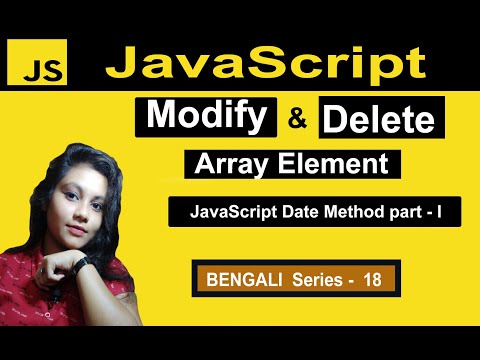 📌JavaScript Date Methods Part -I in Bengali🔖