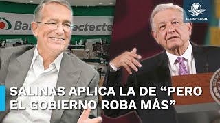 Así respondió Salinas Pliego a la exhibida en La Mañanera de AMLO de Afore Azteca