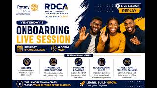 RDCA First Live Session  Recording