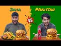 India vs pakistan  food challenge