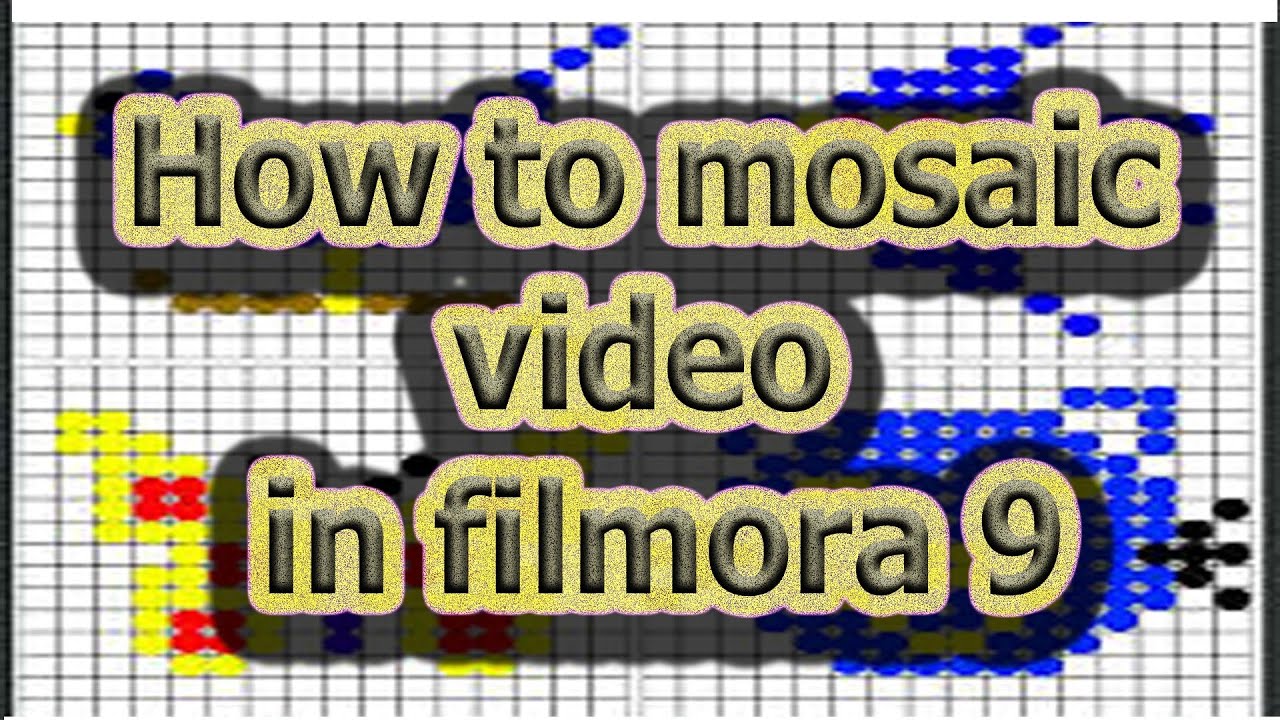 How To do Mosaic on Filmora 9 | How to mosaic video in filmora 9 | How ...