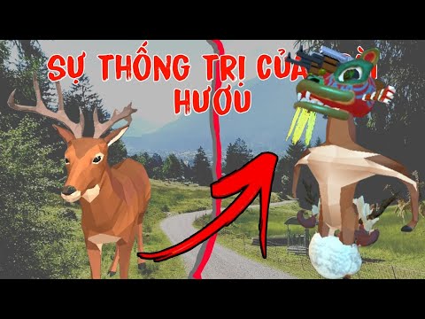 Video game giả lập làm hươu // sự thống trị của loài hươu... - youtube