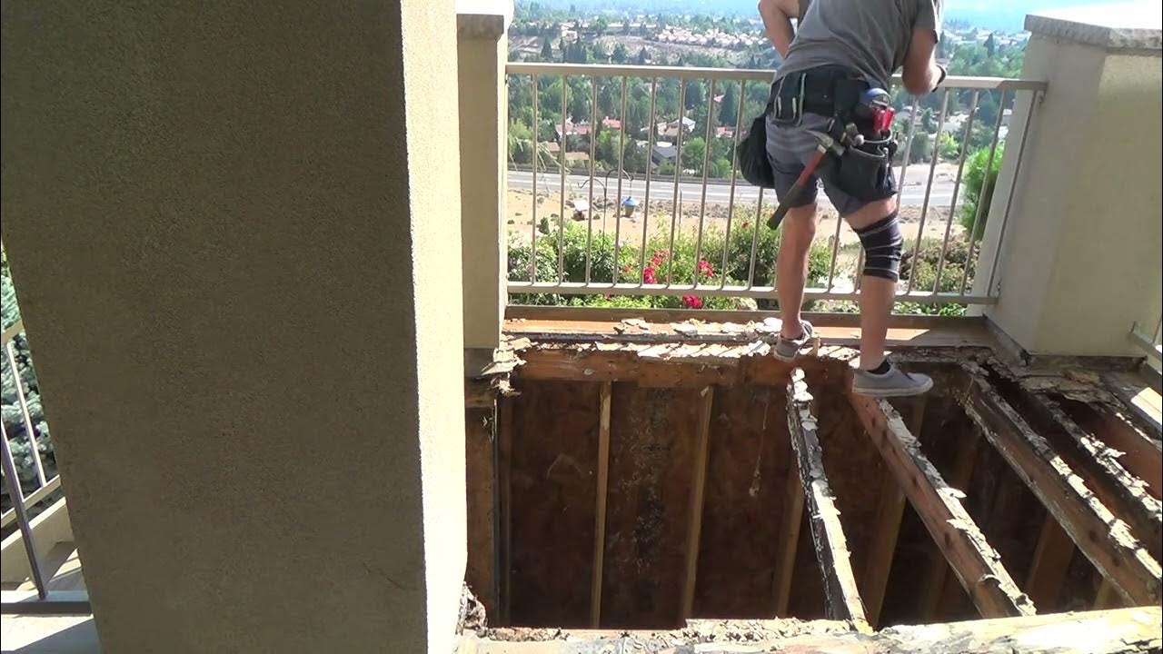 How to Remove Dry Rot Floor Joists/Dry Rot Deck Repairs YouTube