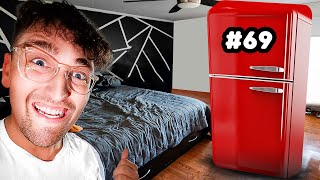 Secretly Adding Things into My Friends Room Until he Realizes!