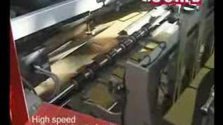 OCME - Wraparound packer running at 70 packs per minute