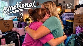 Saying GOODBYE to my family… MOVING DAY *emotional* 