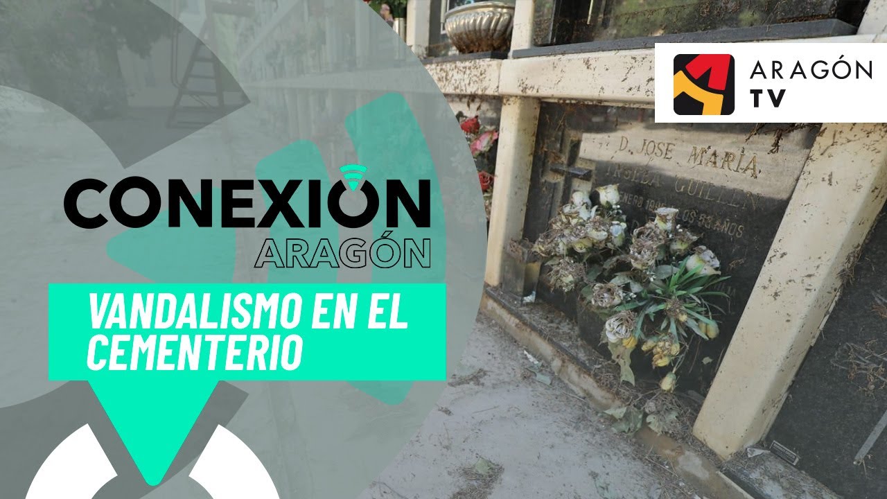 Los vándalos se ceban con el cementerio de Zaragoza