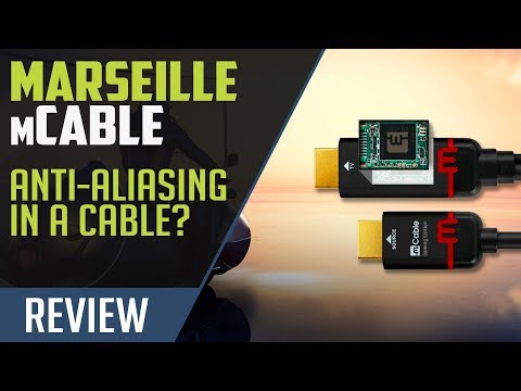 Video: Marseille MCable Gaming Edition-granskning: Hårdvara Mot Aliasing Från En HDMI-kabel?