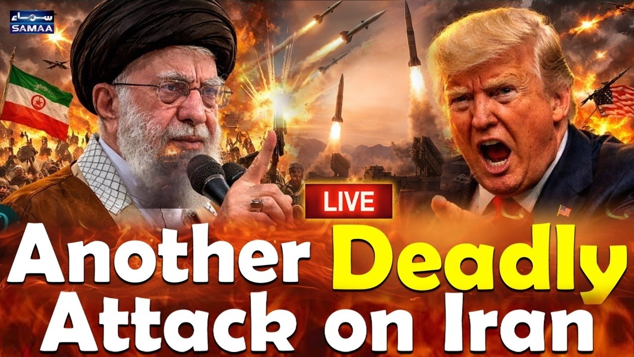 🔴 Iran-US-Israel War Live Updates | Another Deadly Attack on Iran | Talk Shows Samaa