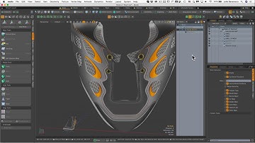 Modo Footwear Design - Lesson 7: 3. Setting the Scene