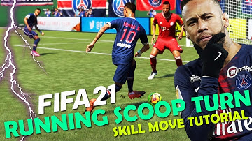 ONE of the Most OVERPOWERED 5 Star Skill Moves in FIFA 21 | Running Scoop Turn Tutorial FIFA 21