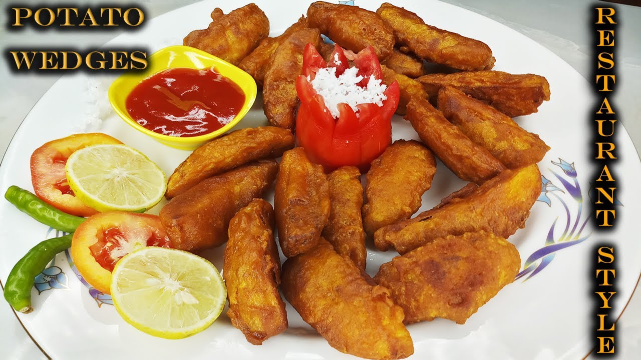 Potato Wedges ।। Potato Wedges Recipe in Restaurant Style YouTube