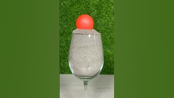 1000°C Red Hot Metal Ball VS Sand #rhcb #experiment #satisfying